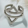 Δαχτυλίδι boho "Ρόμβος" - Image 3